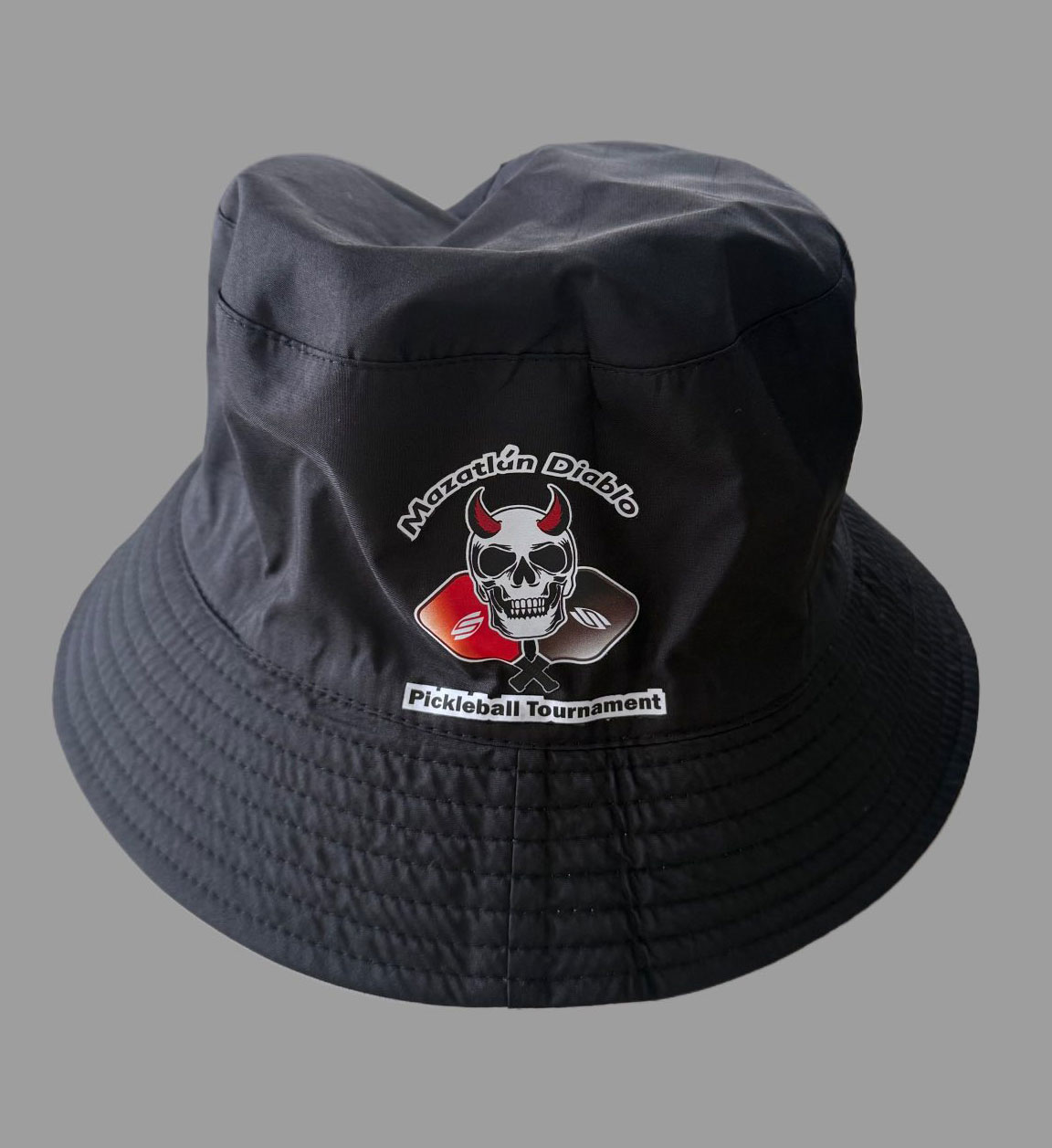 Black Mazatlan Diablo bucket hat