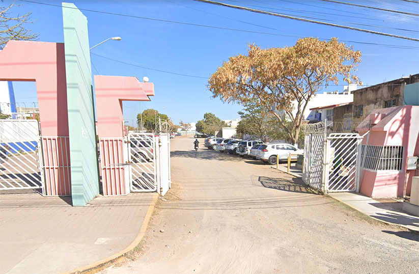 Gate entrance for Unidad Deportiva SAHOP